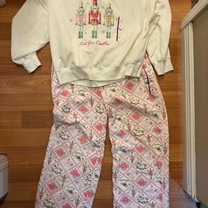 Target Nutcracker Sweat set. Fleece target nutcracker set. XXL